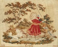 Lot 470 - Needlework Kenny Dated 1835