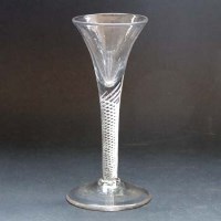 Lot 518 - Air twist wine glass