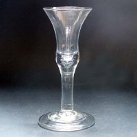 Lot 527 - Bell shaped bowl wine glass