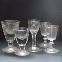 Lot 533 - Toastmaster's glass, firing glass and two bucket