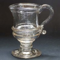 Lot 535 - Early 19th century glass jug