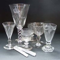 Lot 537 - 1953 Queen Elizabeth glass, and various others