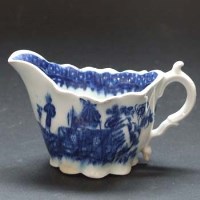 Lot 572 - Caughley pleasure boat cream boat