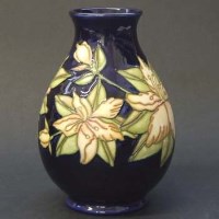 Lot 653 - Moorcroft Rhoda artist traning vase