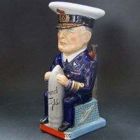 Lot 669 - Wilkinson pottery character jug