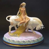 Lot 679 - Royal Doulton europa and the bull