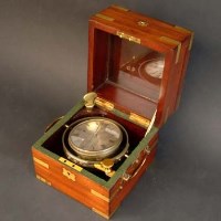 Lot 681 - Marine chronometer by Mitchell & Son