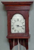 Lot 701 - Wall clock inscribed William Tuting, Chatteriss