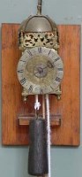 Lot 702 - Miniature lantern clock by Thomas Finch, London