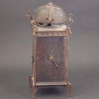 Lot 706 - Lantern clock without a dial