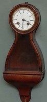 Lot 719 - Rosewood wall clock