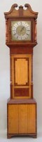 Lot 732 - Cottage longcased clock with a George III