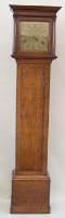Lot 733 - Longcased clock inscribed Wm Ronson, Stevenage