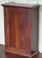 Lot 753 - Oak hanging cupboard