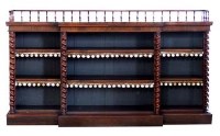 Lot 774 - Rosewood Bookcase