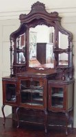 Lot 777 - Mahogany chiffonier