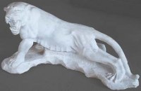 Lot 796 - Marble Lion