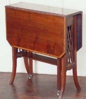 Lot 814 - Mahogany Sutherland table