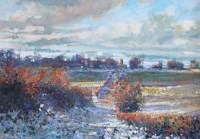 Lot 5 - Arthur Maderson, Winter Sunshine, oil