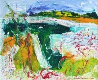 Lot 21 - Vincent J. Nardone, Aqua Beat, acrylic
