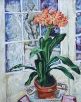 Lot 104 - Raymond Hall, Still life study, oil