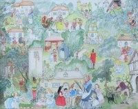 Lot 146 - Patience Arnold, Fairytale compendium, watercolour