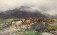 Lot 187 - Henry Garland, Near Inveroran, Argyleshire, oil