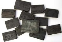 Lot 276 - Potter, Large collection of original carved woodblocks (approx 45)