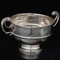 Lot 296 - Silver Rosebowl.