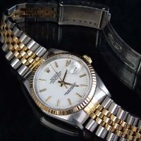 Lot 428 - Gent's bi metal Rolex boxed