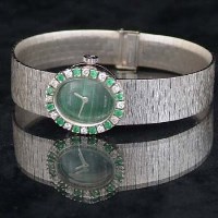 Lot 432 - A 1970s 9ct gold Bueche Girod lady's wristwatch