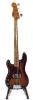 Lot 483 - Fender precision bass guitar