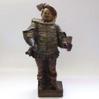 Lot 591 - Goldscheider figure