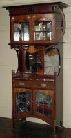 Lot 670 - Art Nouveau cabinet.