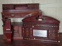 Lot 691 - Burroughs & Watts snooker table with matching