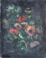 Lot 3 - James Lawrence Isherwood, Anemones, oil