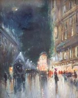 Lot 58 - Oscar Ricciardi, Paris, oil