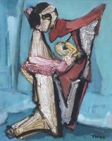 Lot 80 - T.Was, Musician, mixed media