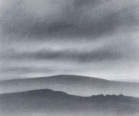 Lot 114 - Trevor Grimshaw, Hills and Clouds-1, pencil