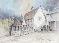 Lot 190 - Haydn Jones, Audlem, watercolour