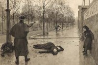 Lot 334 - A. Forestier, six illustrations, grey wash over pencil (6)