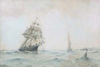 Lot 342 - Richmond Marks, Maritime scenes, watercolour (2)