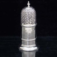 Lot 372 - Queen Anne caster
