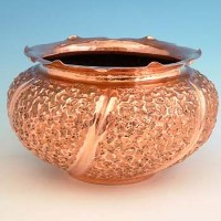 Lot 547 - Arts and Crafts copper bowl Benham and Froud