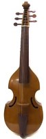 Lot 632 - Viol by D.W. Holden (renaissance viol)