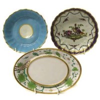 Lot 722 - Flight Barr and Barr Green Quail teapot stand, a
