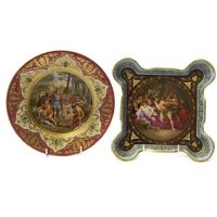 Lot 734 - Two pieces of Vienna