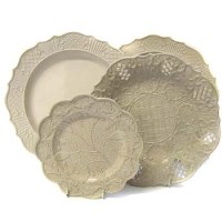 Lot 764 - Group of saltglaze Staffordshire dishes