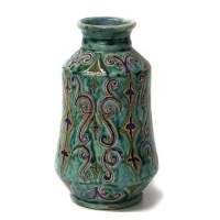 Lot 783 - Della Robbia vase