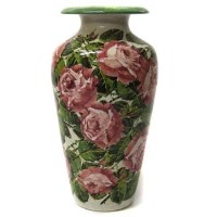 Lot 788 - Wemyss large vase.
